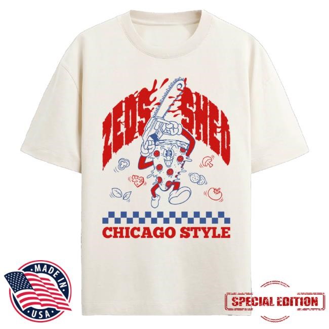 Zeds Dead Merch Zeds Dead Chicago Style Heavyweight Classic Shirt