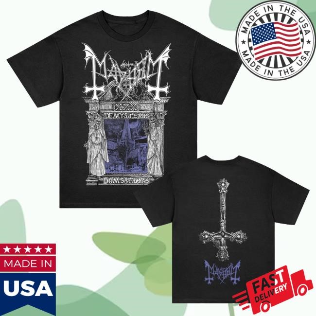 Trending The True Mayhem Merch Dmds Temple Shirt Black