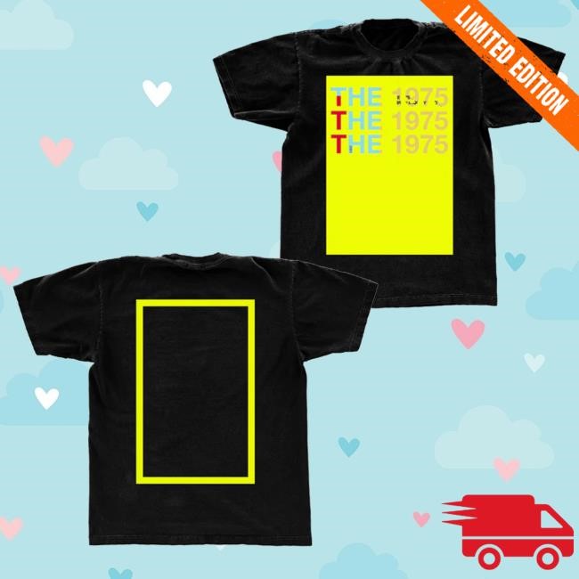 The 1975 Merch The 1975 Black Shirts