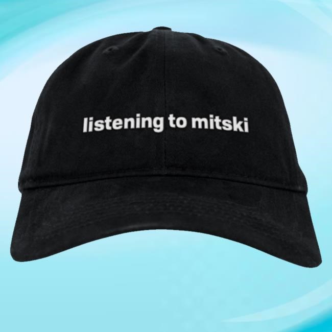 Mitski Merch Store Shop Listening To Mitski Cap