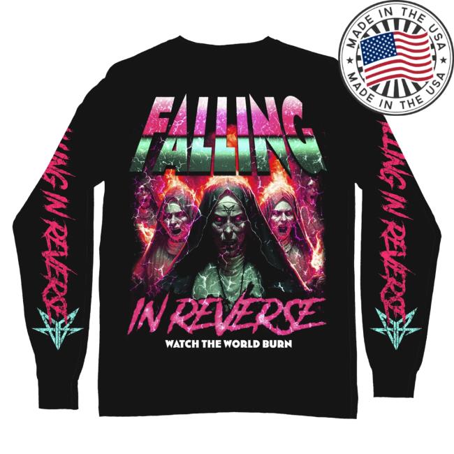 Official Falling In Reverse Merch Nuns Sweater FallingInReverse