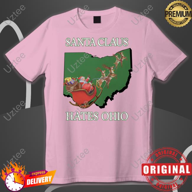 Trashcanpaul Santa Claus Hates Ohio Sweatshirt
