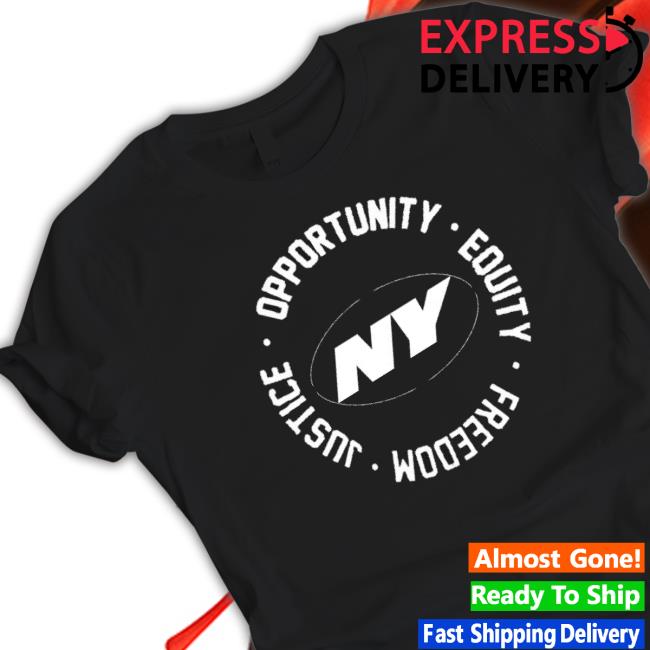New York Jets Opportunity Equality Freedom Justice Classic Shirt