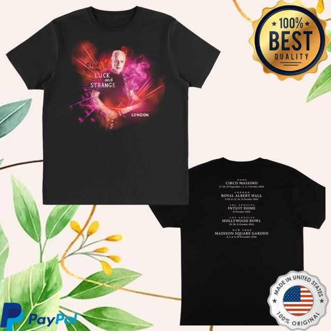 David Gilmour London Event Hooded Sweatshirt David Gilmour Merch Shop Official David Gilmour London Event Shirts