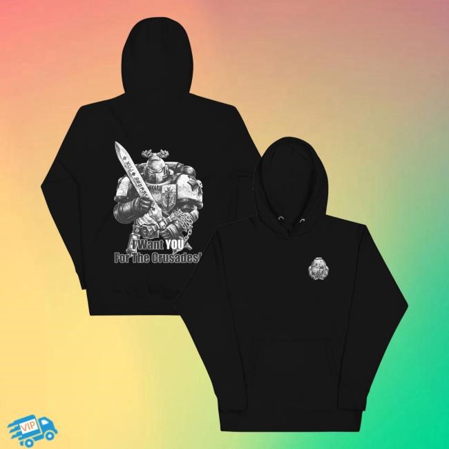 I Want You For The Crusades Hoodie Threat Llama Merch Store I Want You