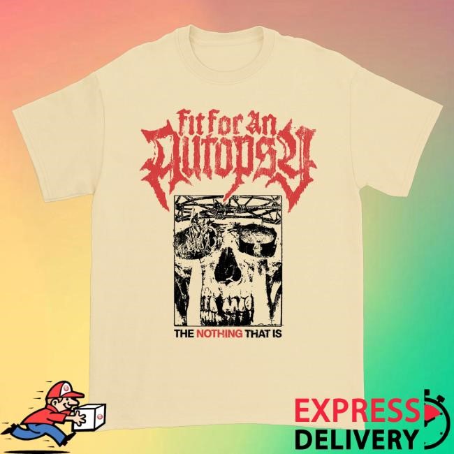 Fit For An Autopsy Halo T-Shirt Yellow Crewneck Sweatshirt