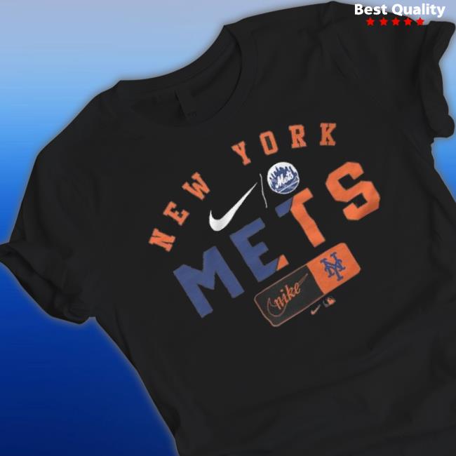 New York Mets Slash Logo Team shirt New York Mets Slash Logo Team shirt
