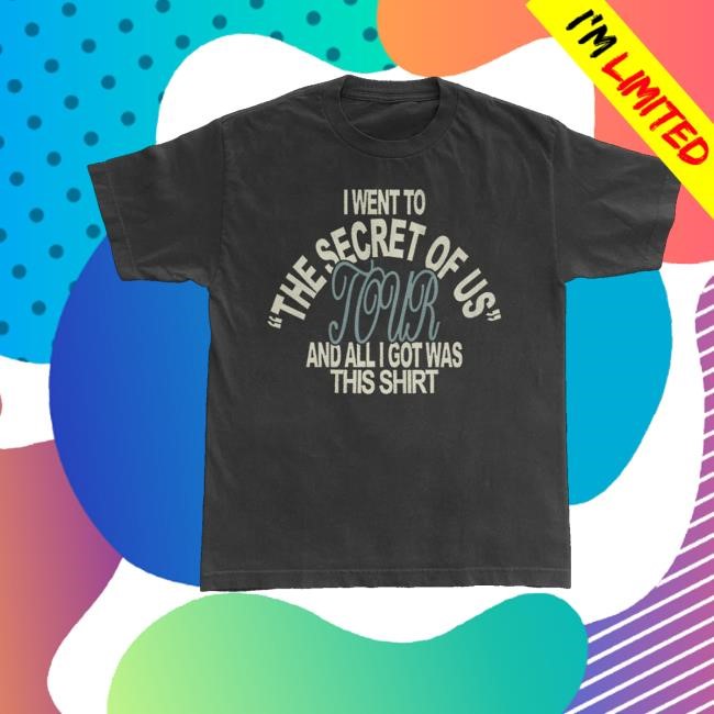 Gracie Abrams Merch Store Shop The Secret Of Us T-Shirt