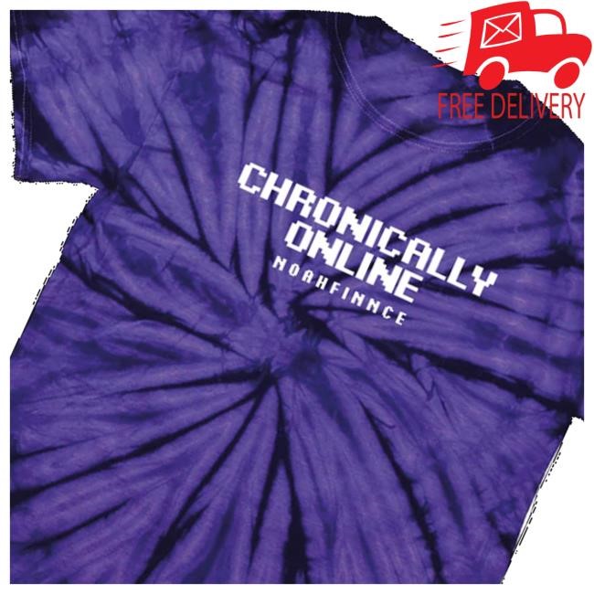 Noahfinnce Merch Store Chronically Online Hooded Sweatshirt