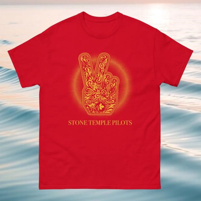 Official Stone Temple Pilots Red Stone Temple Pilots T Shirts
