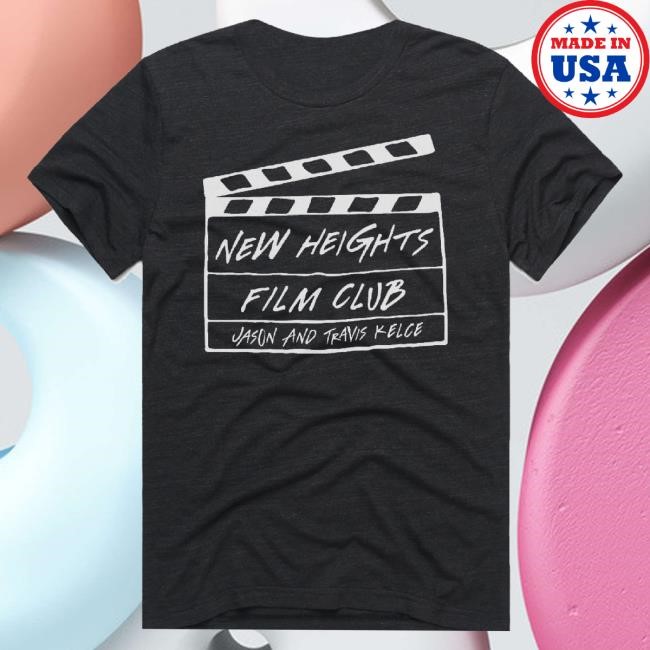 Trending New Heights Merch New Heights Film Club Shirt