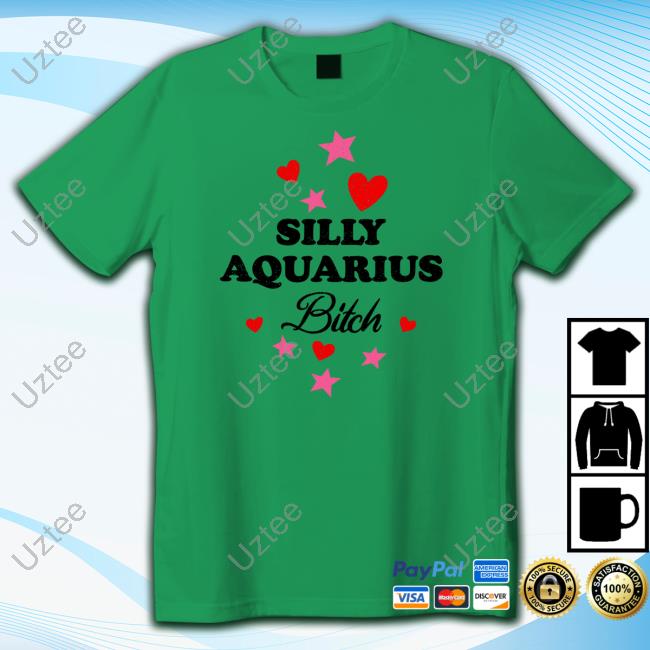 O-Mighty Merch Silly Aquarius Bitch Tee Shirt Omweekend