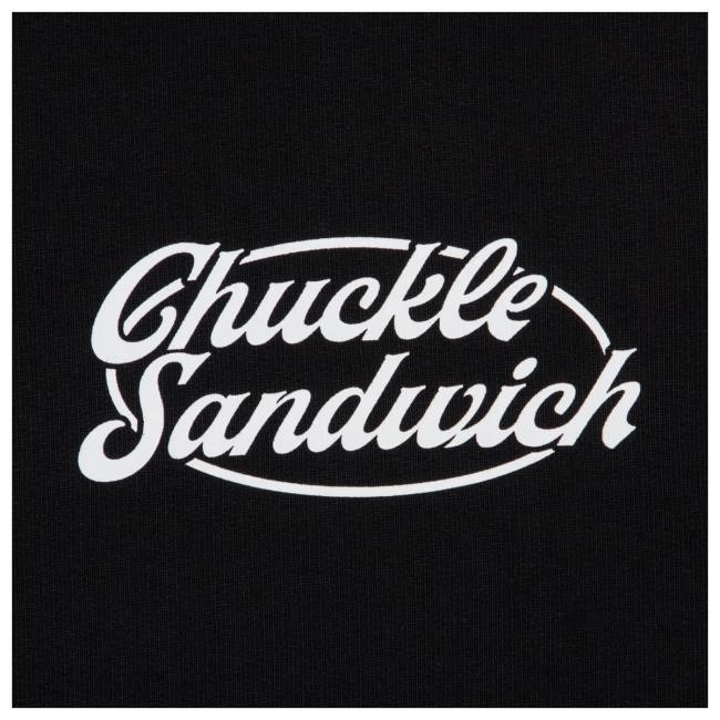 Chuckle Sandwich Merch Blue Collar Pod Sweatshirt Black