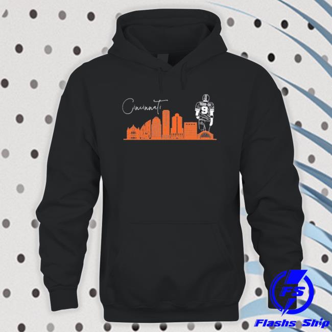 Joe Burrow Cincinnati City 2022 T-shirt Joe Burrow Cincinnati City 2022 Hooded Sweatshirt