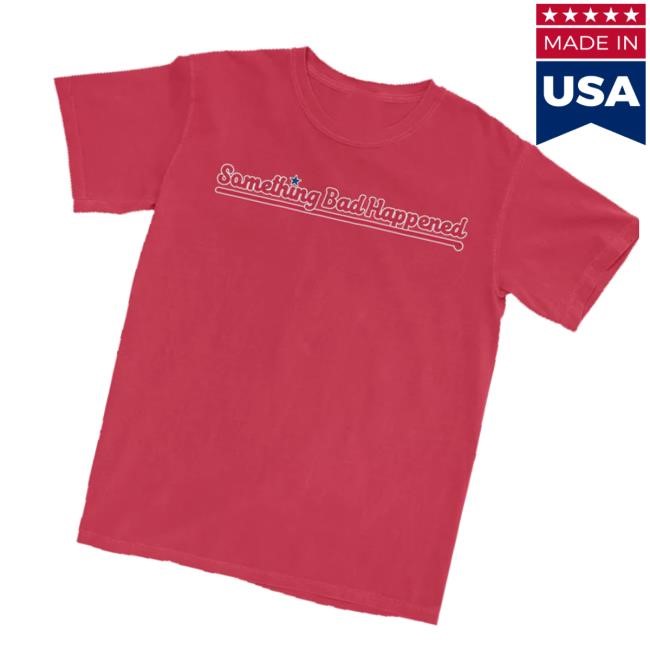 Official Jomboy Media Merch Something Bad Happened Shirt