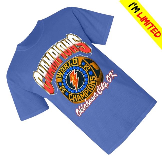 Official Okc Champions Ring New Shirt