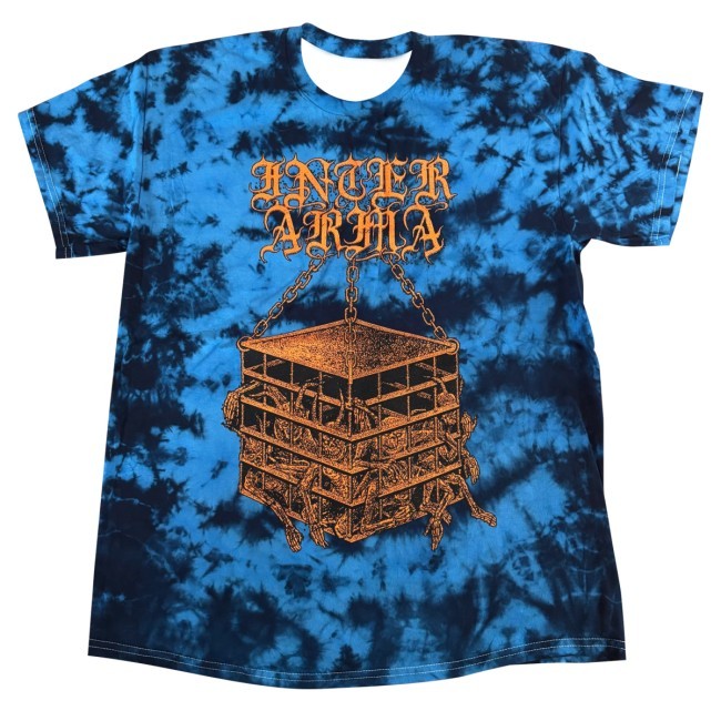 Trending Inter Arma Merch Blue Seerus Tie Dye Long Sleeve Shirt