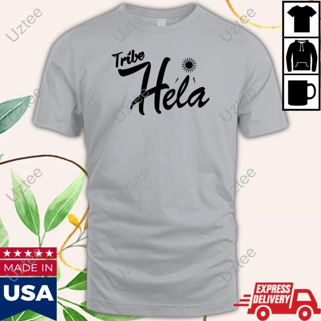 Hélà Wearing Tribe Hela T-Shirts
