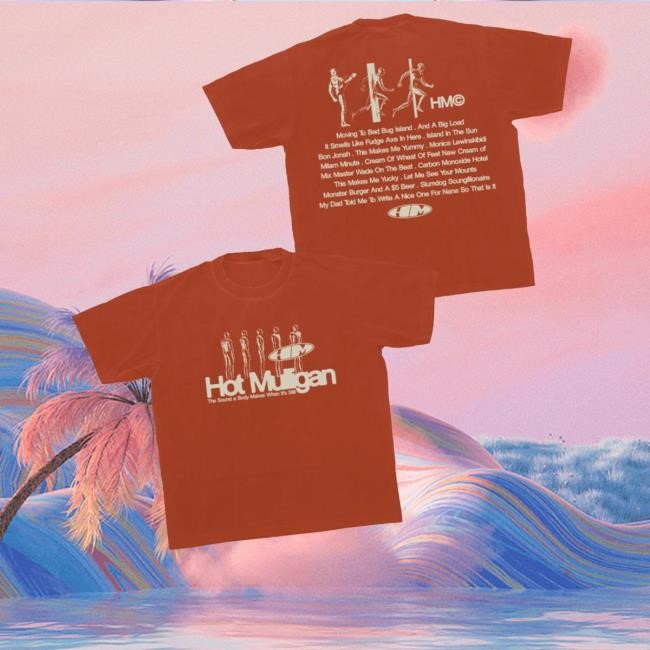 Wax Bodega Merch Hot Mulligan Songs Hoodie Sweatshirt