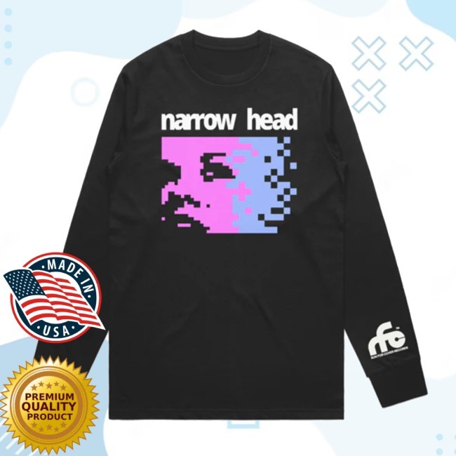 Narrow Head Fade Crewneck Sweatshirt Run For Cover Records Merch Store