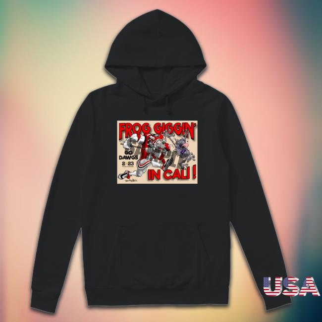 Frogs Giggin’ Go Dawgs 2023 National Championship In Cali shirt