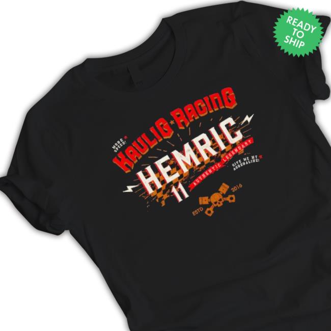 Kaulig Racing Legend 11 Authentic Legendary shirt