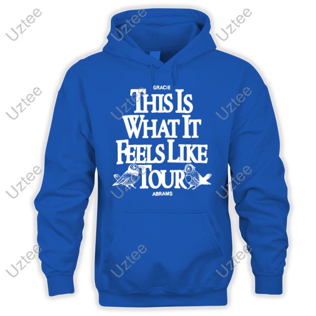 Gracie Abrams This Is What It Feels Like Tour Long Sleeve Tee Shirt Gracie Abrams This Is What It Feels Like Tour Tee