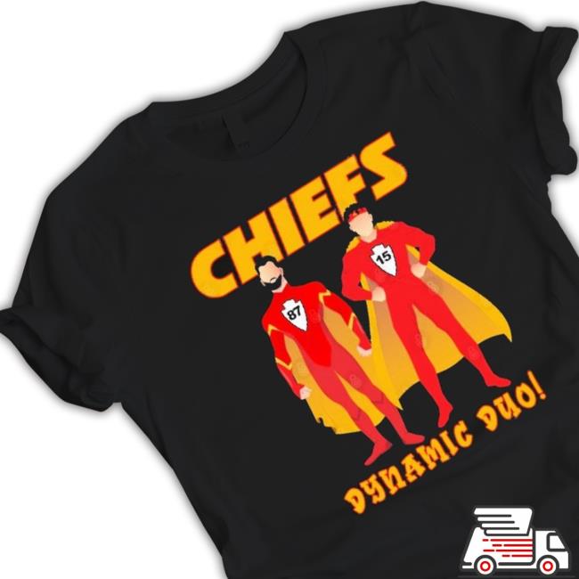 Kansas City Chiefs Dynamic Duo Patrick Mahomes And Travis Kelce Tee
