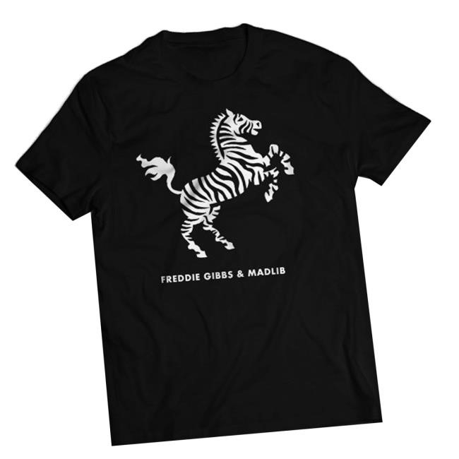 Official Shopmap Gibbs Merch Zebra T-Shirt
