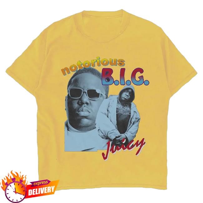 Official Biggie Merch Store Juicy Crewneck Sweatshirt