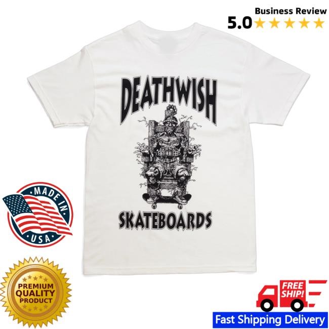 Deathwishskateboards Merch Death Chair Sweater