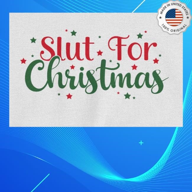 Official Emotional Club Merch Slut For Christmas Christmas Hoodie