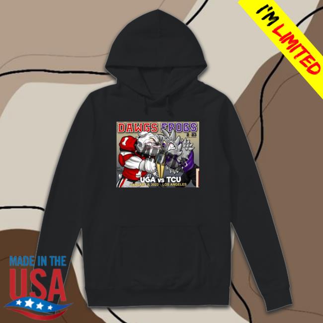 Dawgs Frogs Uga Vs Tcu 2023 National Championship Sweatshirt