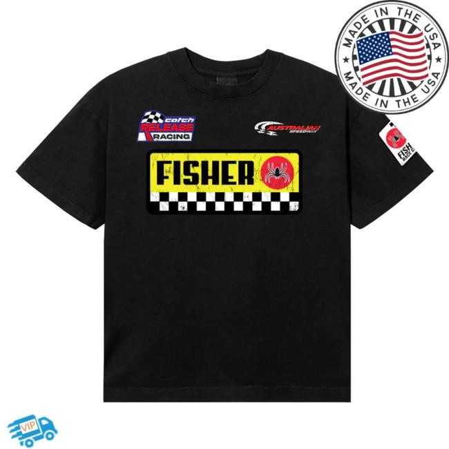 Trending Fisher Merch Fisher Speedway Logo Shirt Trending Fisher Merch Fisher Speedway Logo Short Sleeve Tee