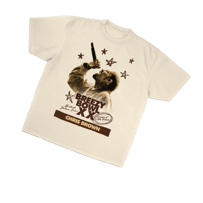Shop Chris Brown Breezy Bowl Xx Pregame T-Shirt, Hoodie, Tank Top, Sweater And Long Sleeve T-Shirt