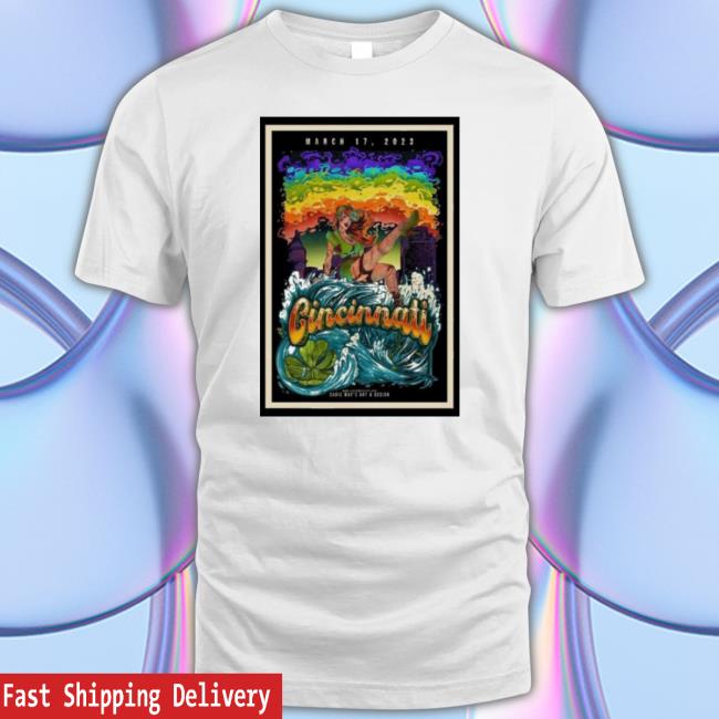 Tour Cincinnati OH March 17 2023 Poster shirt