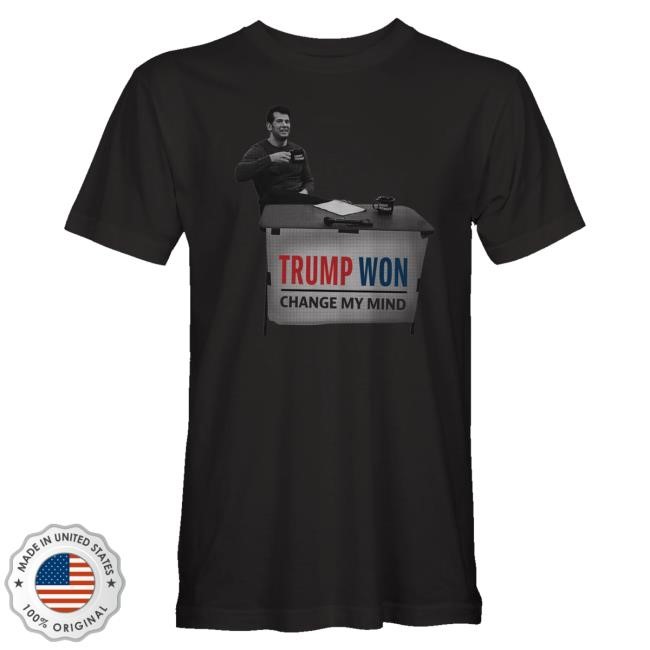 Crowder Shop Merch Trump Won Funny Shirt