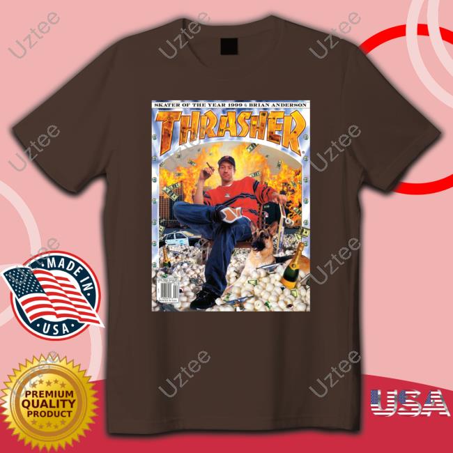 Skater Of The Year 1999 Brian Anderson Thrasher Hoodie