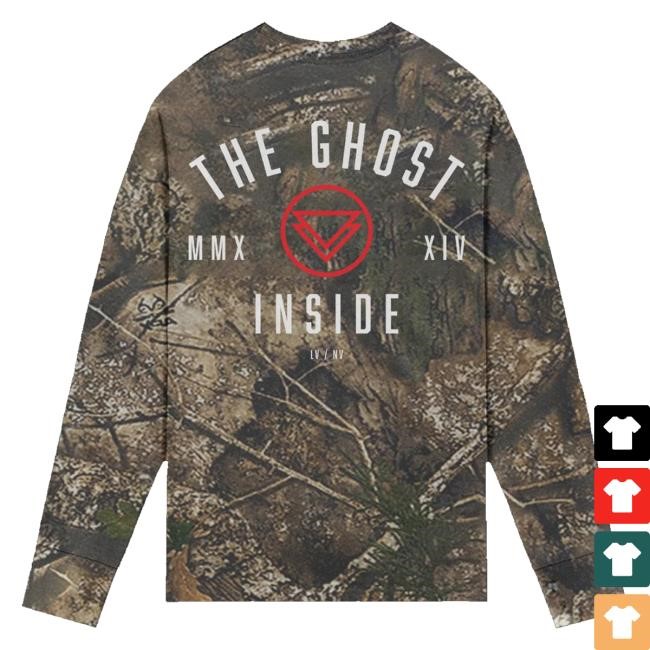 The Ghost Inside Store Merch Mmxxiv Real Tree Long Sleeve Funny Shirt