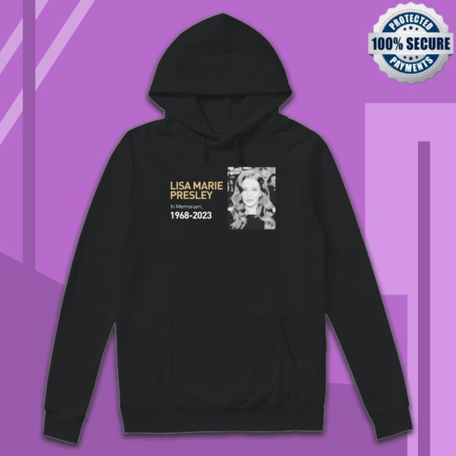 Rip Lisa Marie 1968-2023 Shirts Rip Lisa Marie 1968-2023 Crewneck Sweatshirt