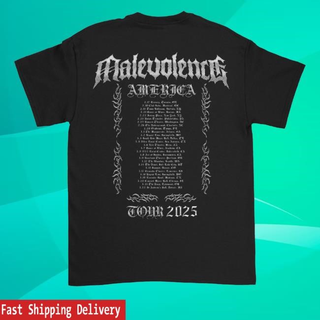 Malevolence - Tour Tank Top Down Right Merch