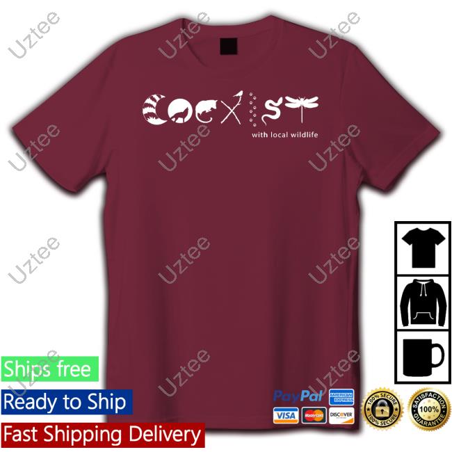 Wolf Conservation Center Coexist With Local Wildlife Shirt