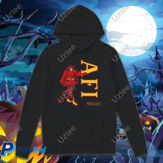 Afi Shut Your Mouth And Open Your Eyes Devil Long Sleeve Tee Shirt Afireinside Merch