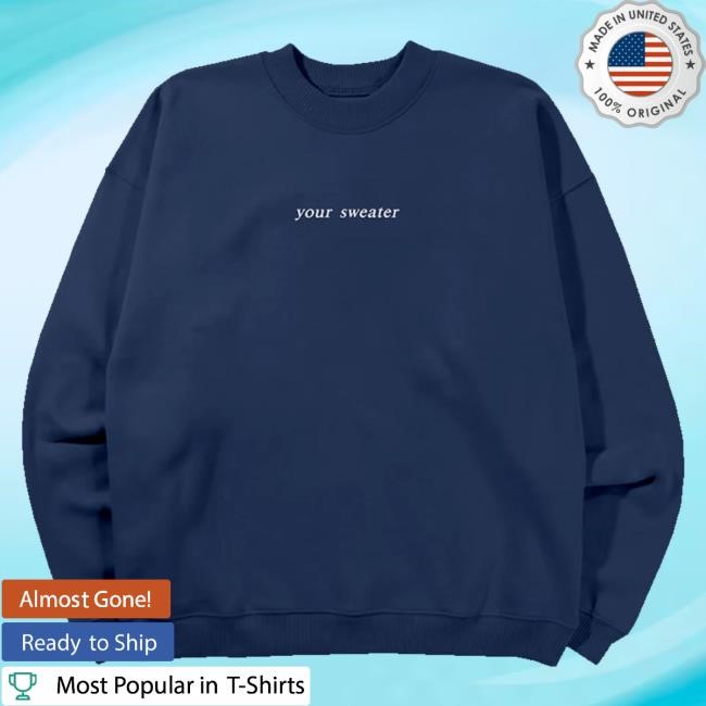 Conan Gray Official Store Merch Navy 2024 Heather Day Zip Up Hoodie