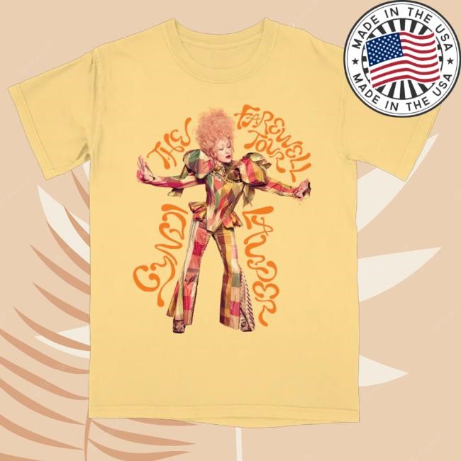 Cyndi Lauper Store Merch Shop Butter Photo Shirts