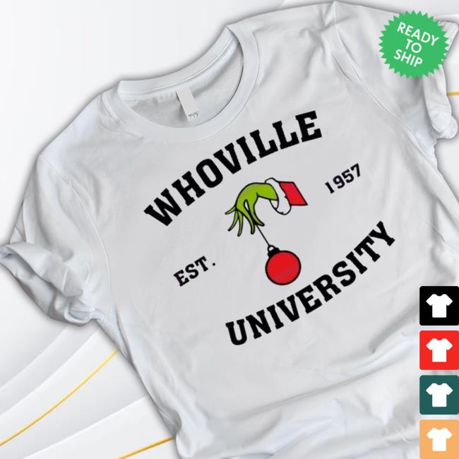 Christmas Whoville University Est 1957 Hoodie