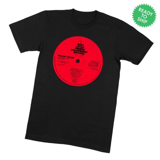 Stiff Little Fingers Merch Store Im Record T-Shirt