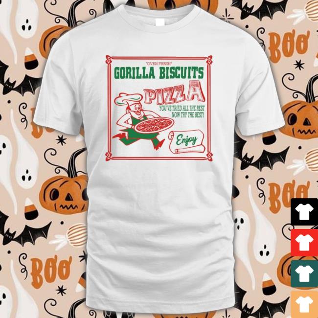 Gorilla Biscuits Pizza Box T-shirt