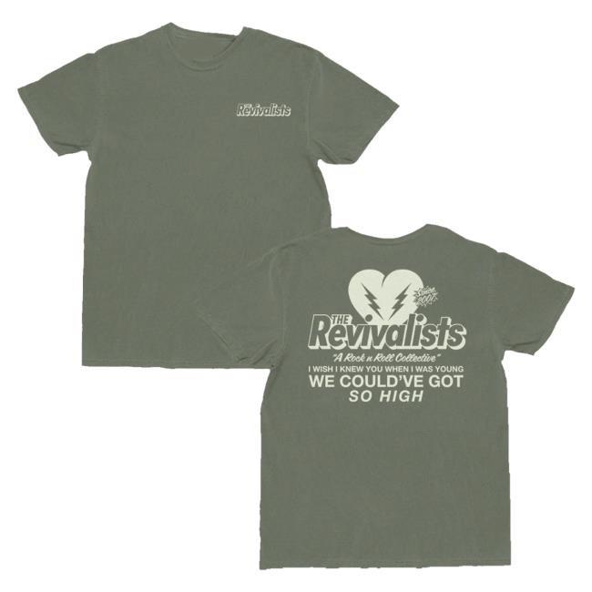 The Revivalists Official Merch Shop Store Wish I Knew You Lyric Long Sleeve Shirt