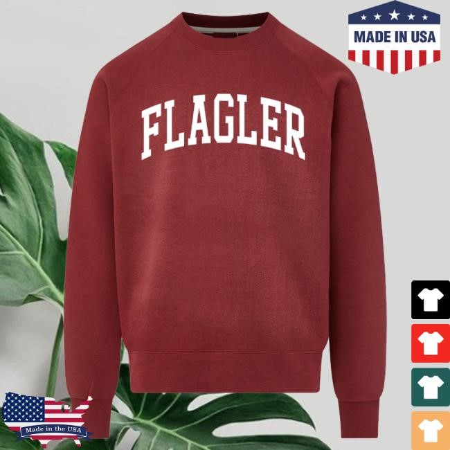 Official Flagler's Legacy Merch Cinnamon Vintage Fleece Crewneck Sweatshirt